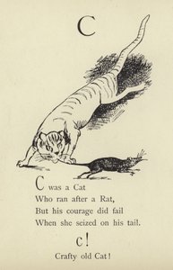 De letter C door Edward Lear